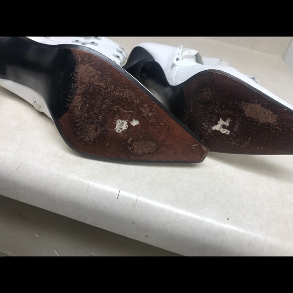 Stuart Weitzman White Boots - Picture 7 of 16